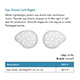 Visitec Eye Shield (Left/Right). MFID: 581019