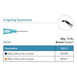 Visitec Irrigating Cystotome, .60 x 16 mm (23G x 5/8 in). MFID: 581594