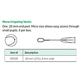 Visitec Micro Irrigating Vectis, .40 mm (27G), 4 mm wide. MFID: 581595