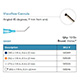 Visitec Viscoflow Cannula, .40 x 22 mm (27G x 7/8 in). MFID: 585026