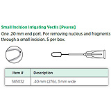 Visitec Small Incision Irrigating Vectis [Pearce], .40 mm (27G), 3 mm wide. MFID: 585032
