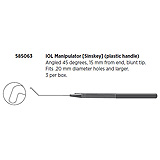 Visitec IOL Manipulator [Sinskey] (plastic handle), Angled 45 degrees. MFID: 585063