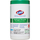 CLOROX Healthcare Hydrogen Peroxide Cleaner Disinfectant Wipes Canister, 6.75"x9". MFID: 30824