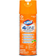 CLOROX 4 in One Disinfectant & Sanitizer, Aerosol, Citrus, 14 oz. MFID: 31043