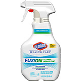 CLOROX Healthcare Fuzion Cleaner Disinfectant, Spray, 32 oz, 9/cs. MFID: 31478