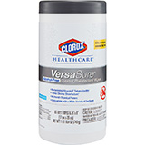 CLOROX Healthcare VersaSure Cleaner Disinfectant Wipes Can, Alcohol Free, 6.75"x9". MFID: 31757