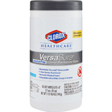 CLOROX Healthcare VersaSure Cleaner Disinfectant Wipes Can, Alcohol Free, 6.75"x9", 85/can, 6 can/cs. MFID: 31757