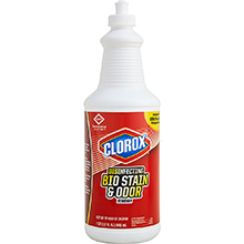 CLOROX Disinfecting Bio Stain & Odor Remover, Pull-Top, 32 oz. MFID: 31911