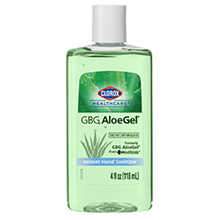 CLOROX HealthLink GBG AloeGel, Instant Hand Sanitizer, Flip Top Cap, 4 oz. MFID: 32374