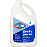 CLOROX Pro Clean-Up Disinfectant Cleaner with Bleach, Refill Bottle, 128 oz. MFID: 35420