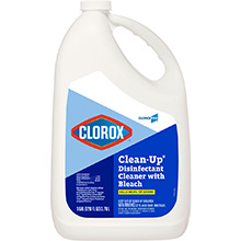 CLOROX Pro Clean-Up Disinfectant Cleaner with Bleach, Refill Bottle, 128 oz. MFID: 35420