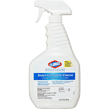 CLOROX Healthcare Bleach Germicidal Cleaner, 32oz, Trigger Spray. MFID: 68970
