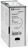 Covidien MAXON Suture, Taper Point, Size 3-0, Clear, 30", Needle V-20, &#189; Circle. MFID: 8886623241