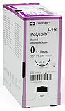 Covidien POLYSORB Suture, Blunt Taper Point Protect Point, 0, Violet, 5x18", Needle BGS-21, &#189; Circle. MFID: CL250M (USA ONLY)