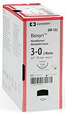 Covidien BIOSYN Suture, Taper Point, Size 3-0, Undyed, 30", Needle GS-21, &#189; Circle. MFID: CM842