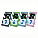 Green Protective Cover for Nellcor PM10N Pulse Oximeters. MFID: PMAC10N-G