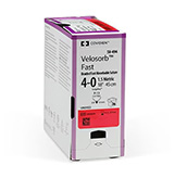 Medtronic Covidien VELOSORB Fast Braided Suture, Size 2-0, 18", Undyed, C-13 Needle, 36/bx. MFID: SV-2253 (USA ONLY)