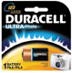 DURACELL Photo Battery, Lithium, Size DL123A, 3V, 6/bx. MFID: 4133366191