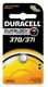 DURACELL Medical & Electronic Battery, Silver Oxide, Size 370/371, 1.5V, 6/bx, 6 bx/cs. MFID: D370/371BPK