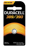 DURACELL Medical & Electronic Battery, Silver Oxide, Size 389/390, 1.5V, 6/bx, 6 bx/cs. MFID: D389/390PK