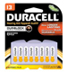 DURACELL Hearing Aid Battery, Zinc Air, Size 13, 8/pk, 6 pk/bx. MFID: DA13B8W