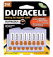 DURACELL Hearing Aid Battery, Zinc Air, Size 312, 16/pk, 6 pk/bx. MFID: DA312B16