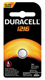 DURACELL Watch Battery, Lithium, Size DL1216, 3V, 6/bx, 6 bx/cs. MFID: DL1216BPK