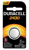 DURACELL Security Battery, Lithium, Size DL2430, 3V, 6/bx, 6 bx/cs. MFID: DL2430BPK