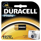 DURACELL Photo Battery, Alkaline, Size 28L, 6V, 6/bx. MFID: PX28LBPK
