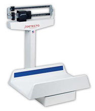 Detecto Mechanical Pediatric Scale (130 lb). MFID: 450