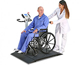 Detecto Portable Digital Wheelchair Scale (1000 lb/450 kg). MFID: 6550