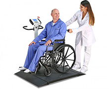 Detecto Portable Digital Wheelchair Scale (1000 lb/450 kg). MFID: 6550