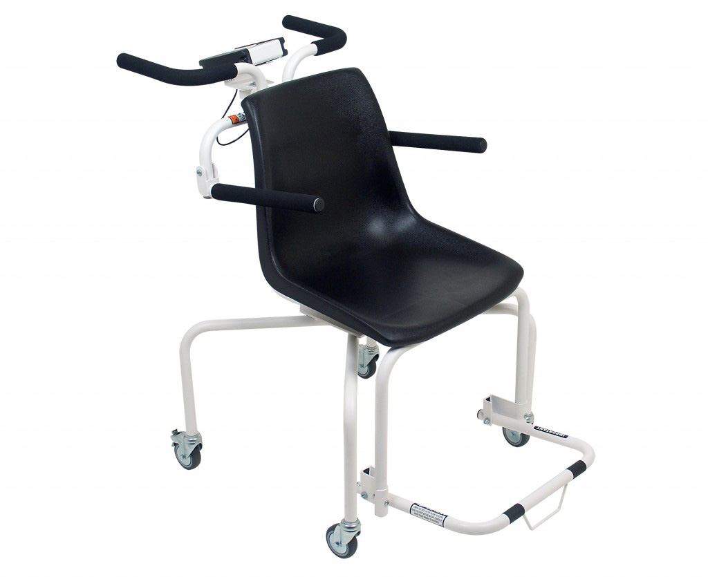 Seca 954 High Capacity Chair Scale with Locking Wheels