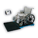 Detecto Stationary Geriatric -Geri-Chair- Wheelchair Scale (1000 lb/ 450 kg), 3' x 3' Platform. MFID: FHD-133-II