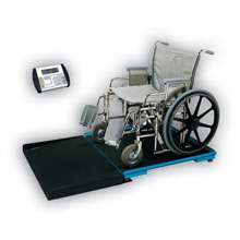 Detecto Stationary Geriatric -Geri-Chair- Wheelchair Scale (1000 lb/ 450 kg), 3' x 3' Platform. MFID: FHD-133-II