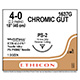 ETHICON Suture, Surgical Gut - Chromic, Precision Point - Reverse Cut, PS-2, 18", Size 4-0. MFID: 1637G