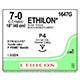ETHICON Suture, ETHILON, Precision Point - Reverse Cutting, P-6, 18", Size 7-0. MFID: 1647G