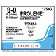 ETHICON Suture, PROLENE, MICROPOINT - Spatula, TG140-8 / TG140-8, 6", Size 9-0. MFID: 1754G