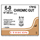 ETHICON Suture, Surgical Gut - Chromic, SABRELOC - Spatula, S-14 / S-14, 18", Size 6-0. MFID: 1791G