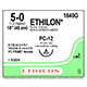 ETHICON Suture, ETHILON, Precision Cosmetic - Conventional Cutting PRIME, PC-12, 18", Size 5-0. MFID: 1845G