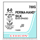 ETHICON Suture, PERMA-HAND, MICROPOINT-Reverse Cutting, G-1 / G-1, 18", Size 6-0. MFID: 780G