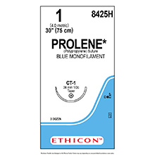 ETHICON Suture, PROLENE, Taper Point, CT-1, 30", Size 1. MFID: 8425H