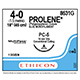 ETHICON Suture, PROLENE, Precision Cosmetic - Conventional Cutting PRIME, PC-5, 18", Size 4-0. MFID: 8631G