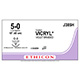 ETHICON Suture, Coated VICRYL, Reverse Cutting, C-3, 18", Size 5-0. MFID: J385H