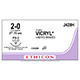 ETHICON Suture, Coated VICRYL, Precision Point - Reverse Cutting, PS-2, 18", Size 2-0. MFID: J428H
