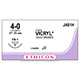 ETHICON Suture, Coated VICRYL, Reverse Cutting, FS-1, 27", Size 4-0. MFID: J451H