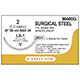 ETHICON Suture, Surgical Stainless Steel, Reverse Cutting, LS-1, 4-20", Size 2. MFID: M400G