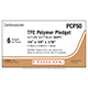 ETHICON TFE Polymer Pledget, Soft, 1/4" x 1/8" x 1/16", 6/pk, 36 pk/bx. MFID: PCP50