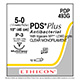 ETHICON Suture, PDS Plus, Precision Point - Reverse Cutting, P-3, 18", Size 5-0. MFID: PDP493G