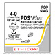 ETHICON Suture, PDS Plus, Precision Point - Reverse Cutting, P-2, 18", Size 4-0. MFID: PDP504G